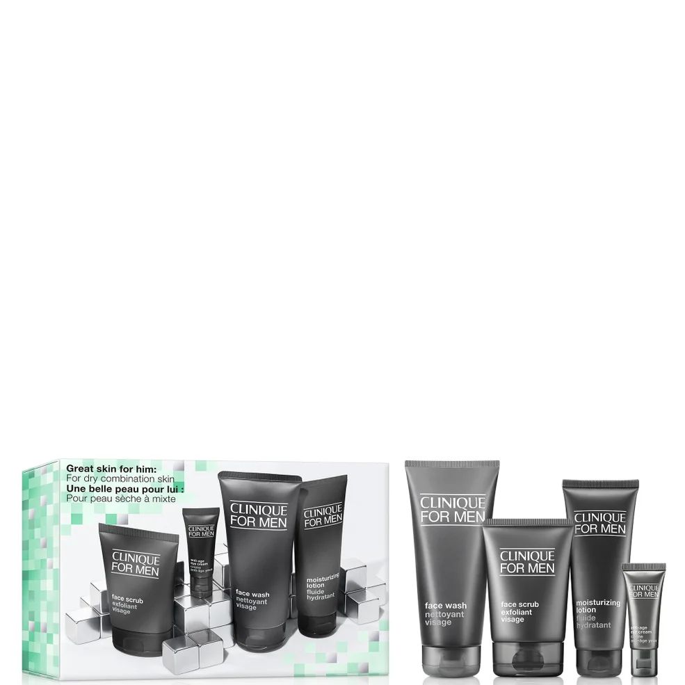 Clinique For Men Skincare Gift Set: Normal Skin Types Immagine 1