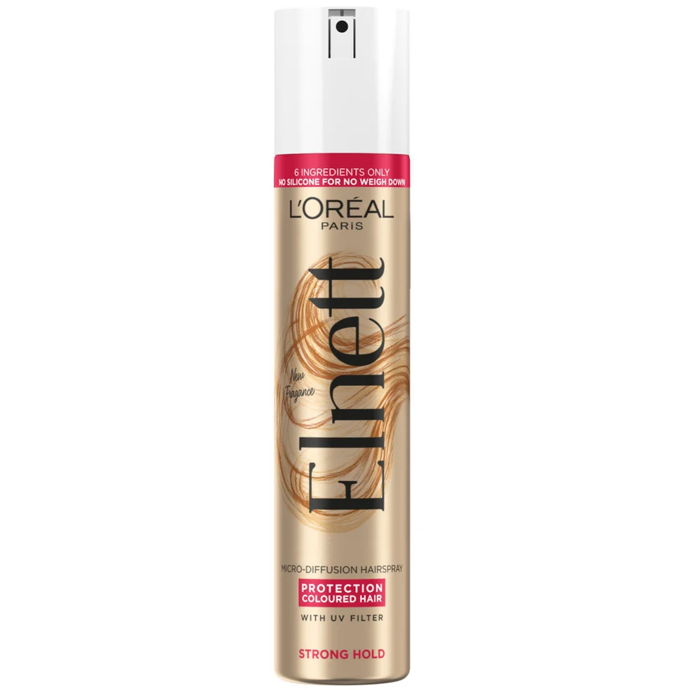 L'Oréal Paris Elnett Hair Spray for Coloured Hair UV 200ml Immagine 1