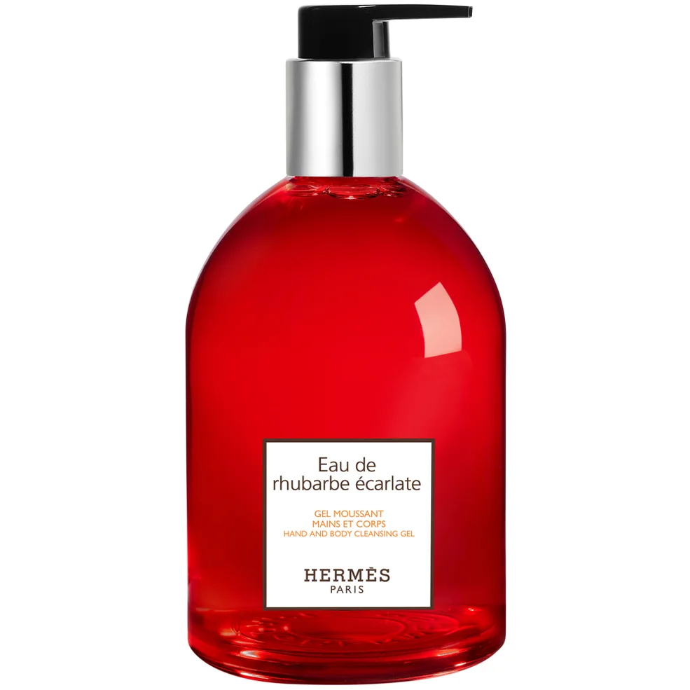 Hermès Eau De Rhubarbe Écarlate Hand and Body Cleans Gel Bottle 300ml Immagine 1