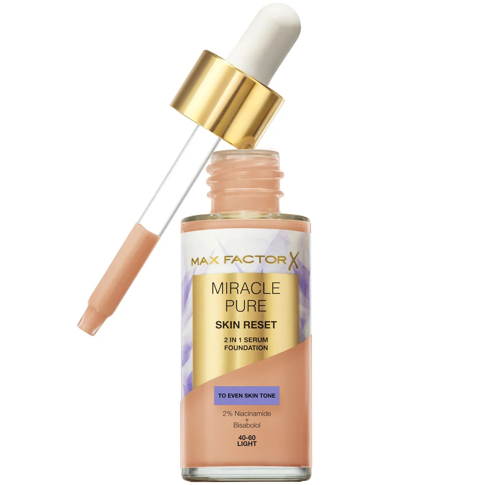 Max Factor Miracle Pure Skin Revival Serum Foundation fondotinta in siero 30 ml (varie tonalità) Immagine 1