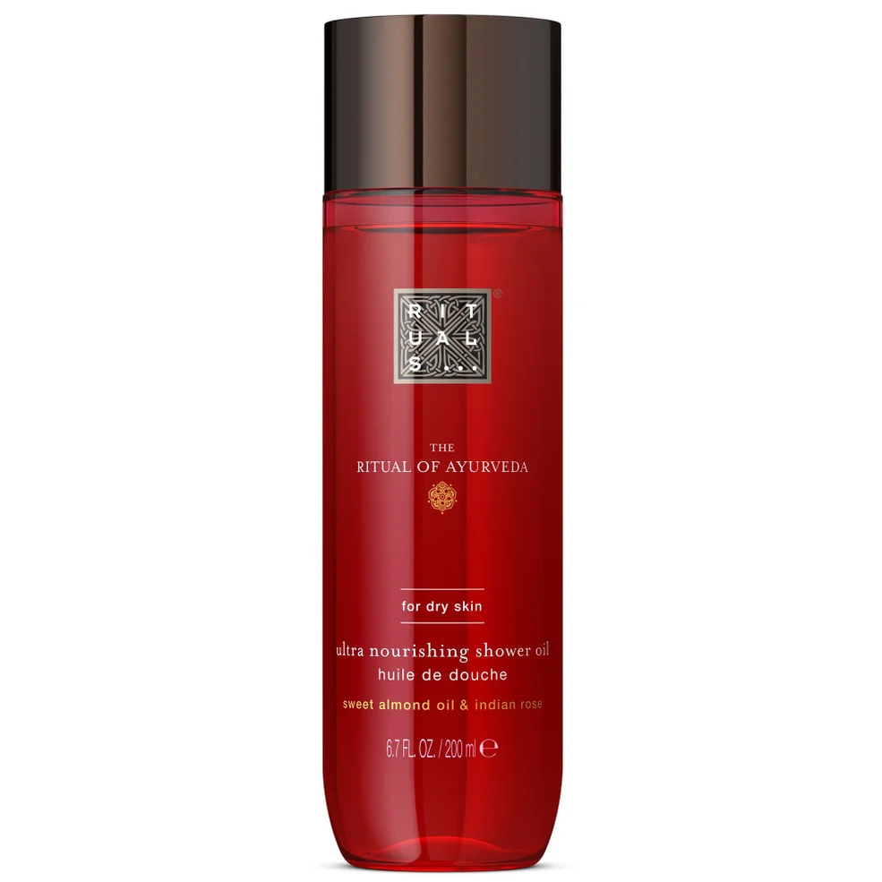 Rituals The Ritual of Ayurveda - Sweet Almond & Indian Rose - Shower Oil 200ml Immagine 1