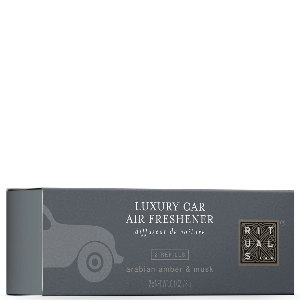 Rituals Homme Collection Men's Aromatic Amber & Musk Refill Car Air Freshener 2x3g