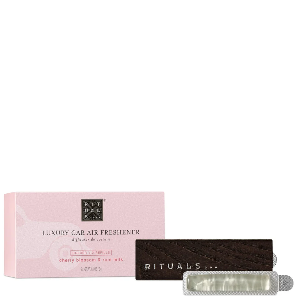 Rituals The Ritual of Sakura - Floral Cherry Blossom & Rice Milk - Car Air Freshener 2x3g Immagine 1