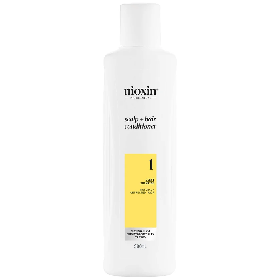NIOXIN Scalp and Hair Thickening System 1 Conditioner for Natural Hair with Light Thinning 300ml Immagine 1
