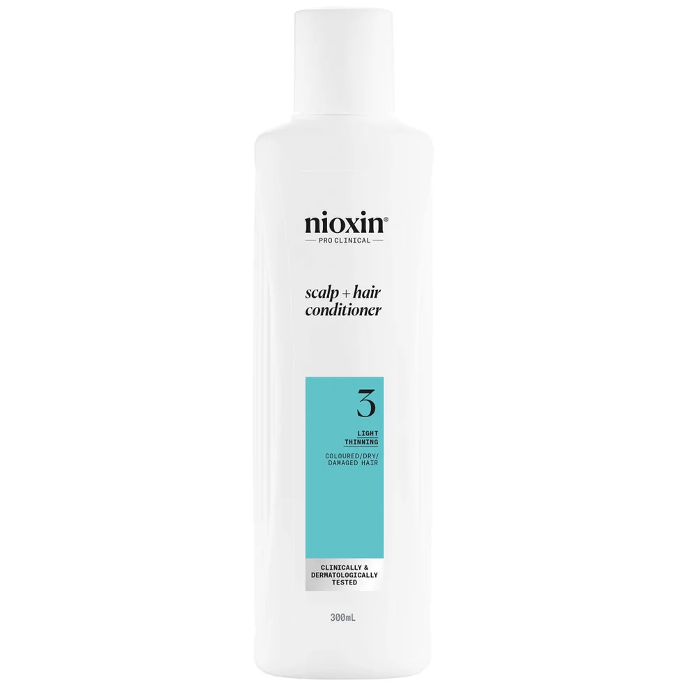NIOXIN Scalp and Hair Thickening System 3 Conditioner for Coloured Dry and Damaged Hair with Light Thinning 300ml Immagine 1