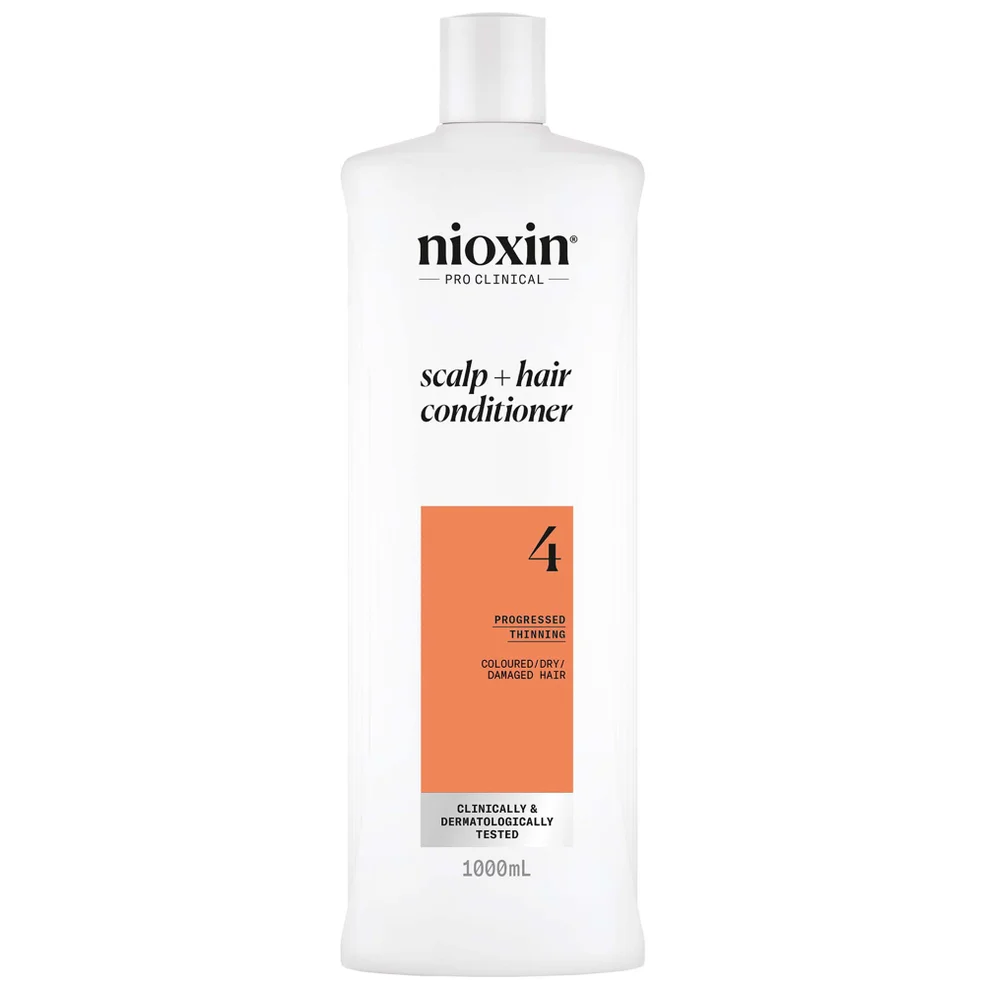 NIOXIN Scalp and Hair Thickening System 4 Conditioner for Coloured Dry and Damaged Hair with Progressed Thinning 1L Immagine 1