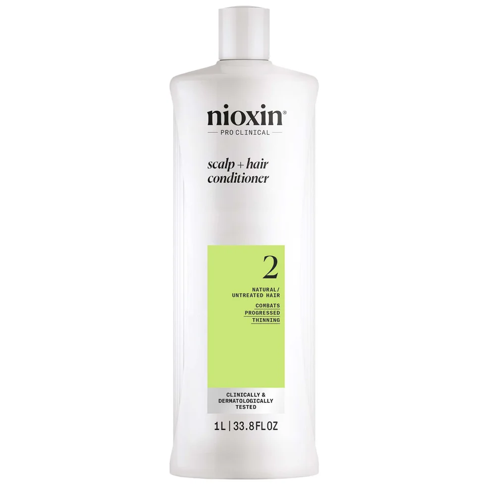 NIOXIN Scalp and Hair Thickening System 2 Conditioner for Natural Hair with Progressed Thinning 1L Immagine 1