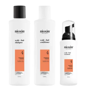 NIOXIN Scalp and Hair Thickening System 4 for Coloured Dry and Damaged Hair with Progressed Thinning Trial Kit - undefined undefined