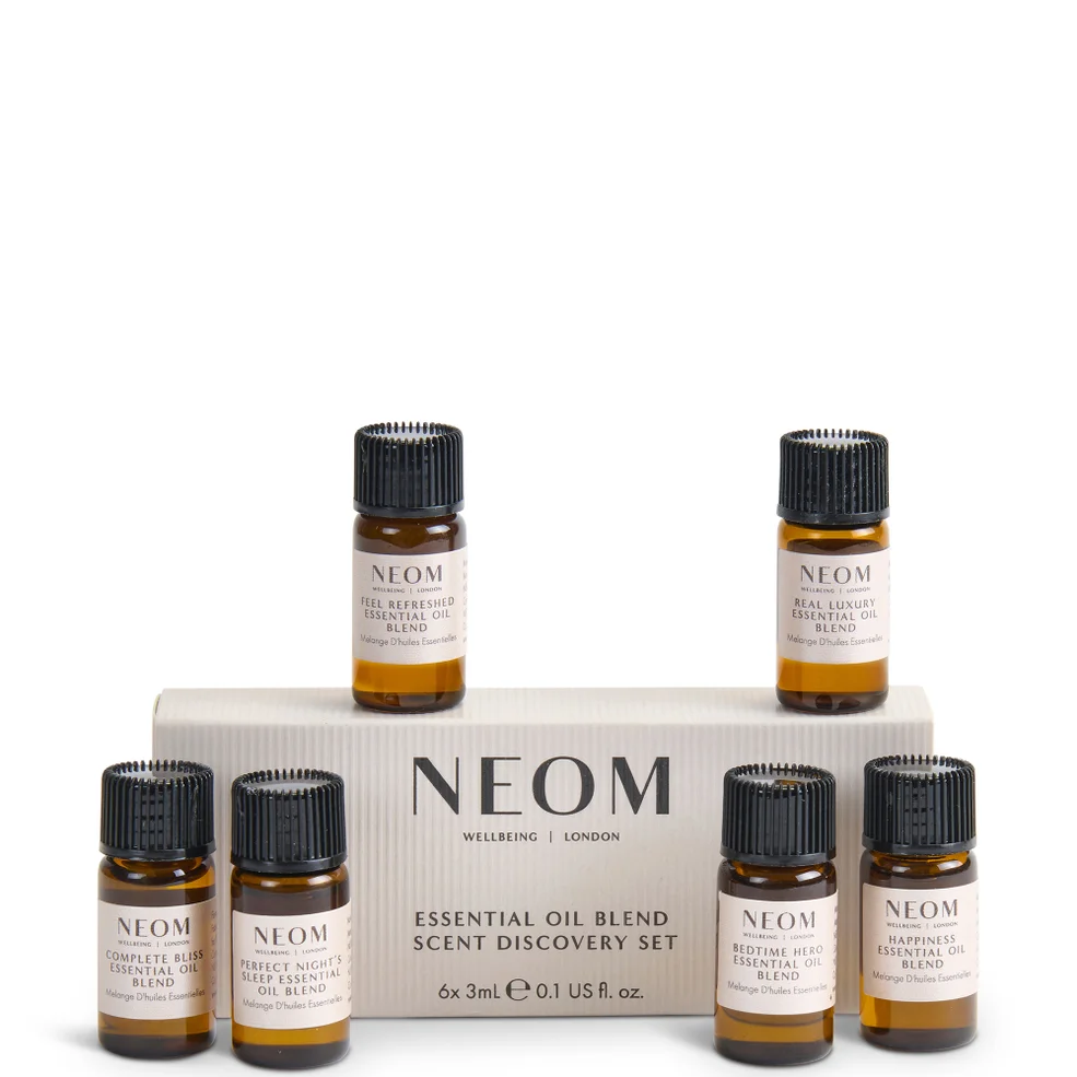 NEOM Essential Oil Blend Scent Discovery Set Immagine 1