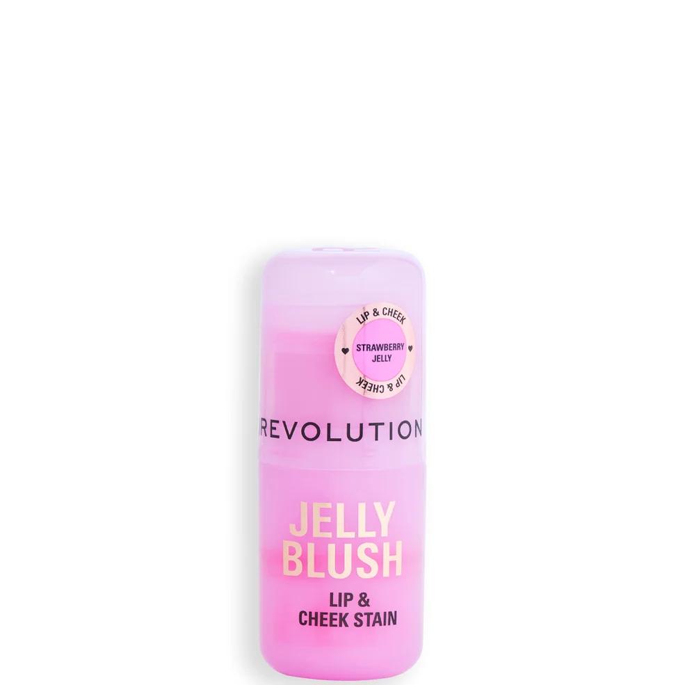 Makeup Revolution Jelly Blush Stick Lip and Cheek Stain 5.5g (Various Shades) Immagine 1