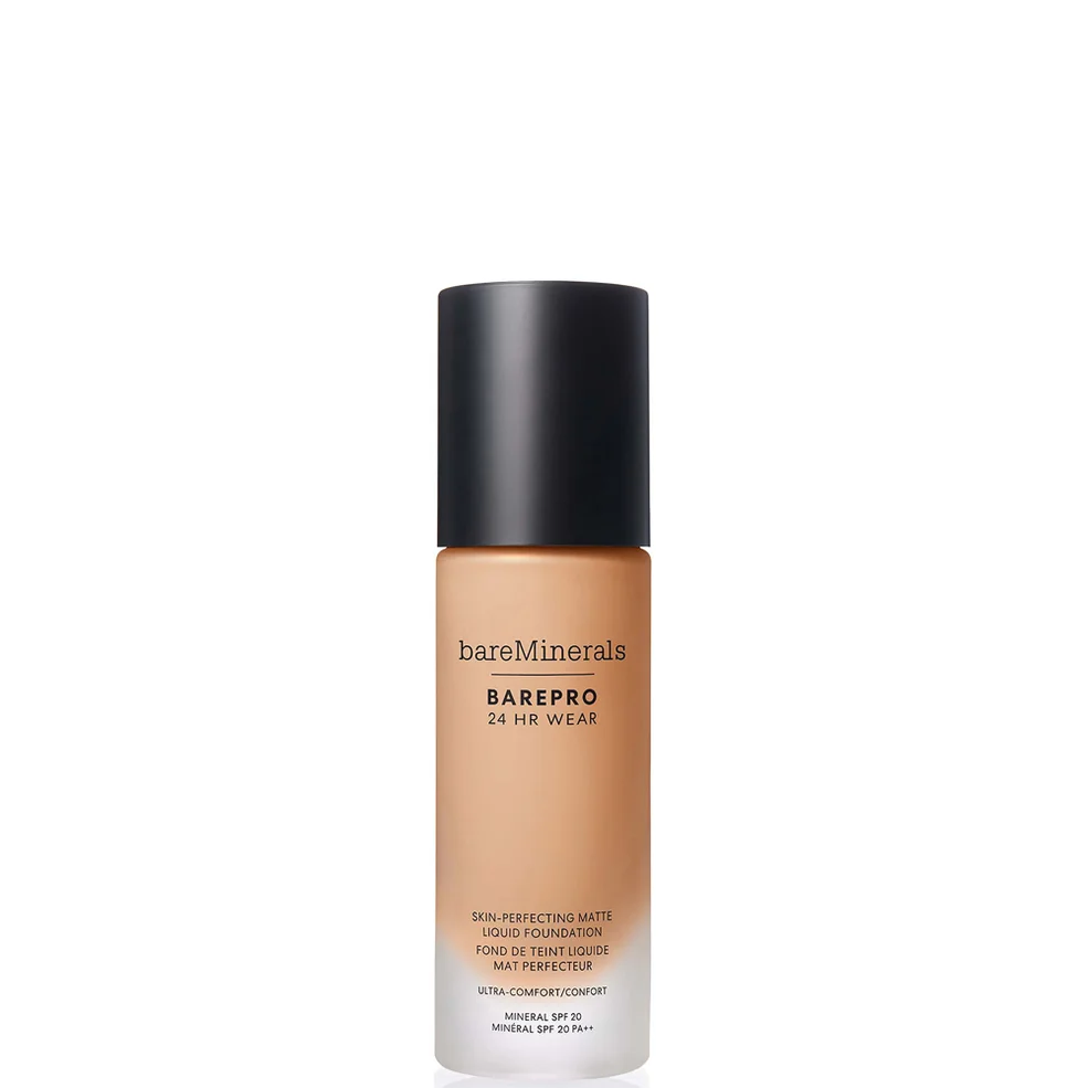 bareMinerals Barepro 24Hr Matte Comfort Liquid Foundation Mineral Spf20 30ml (various shades) Immagine 1