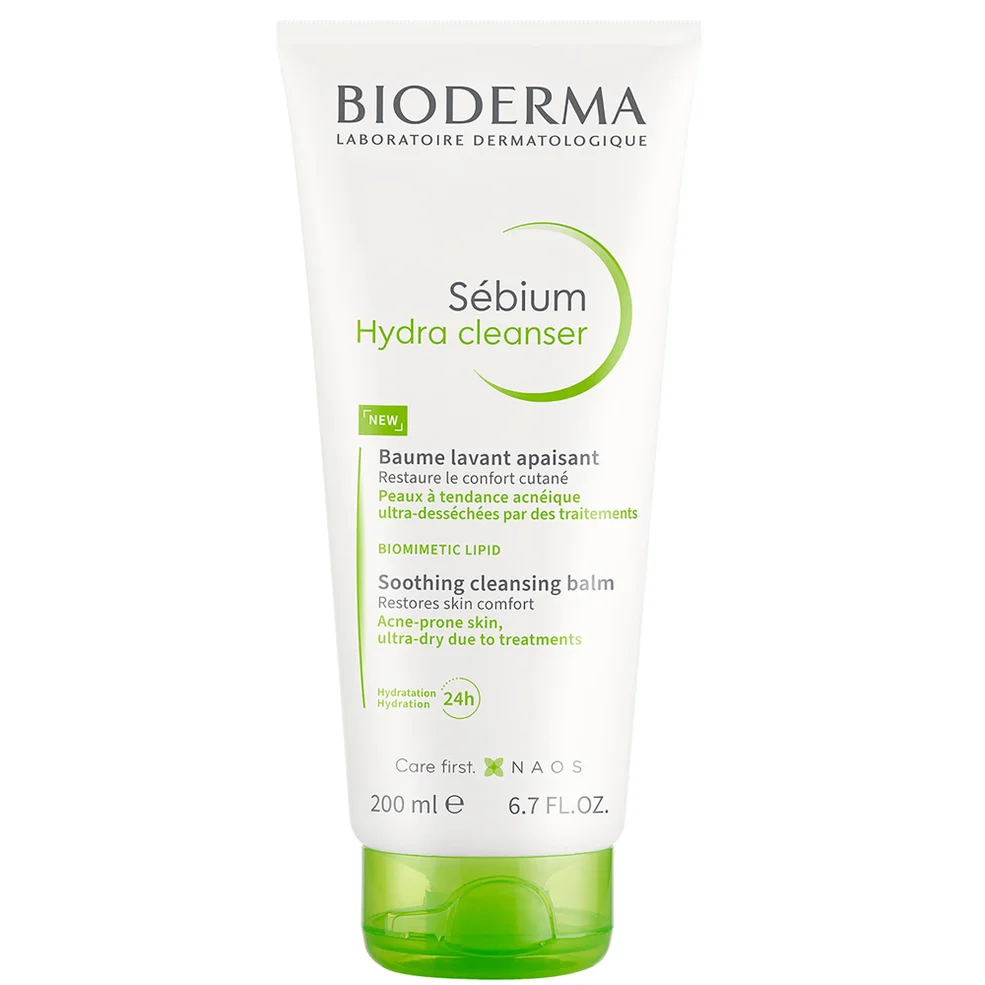 Bioderma Sebium Hydra Cleanser for Dry Acne-Prone Skin 200ml Immagine 1