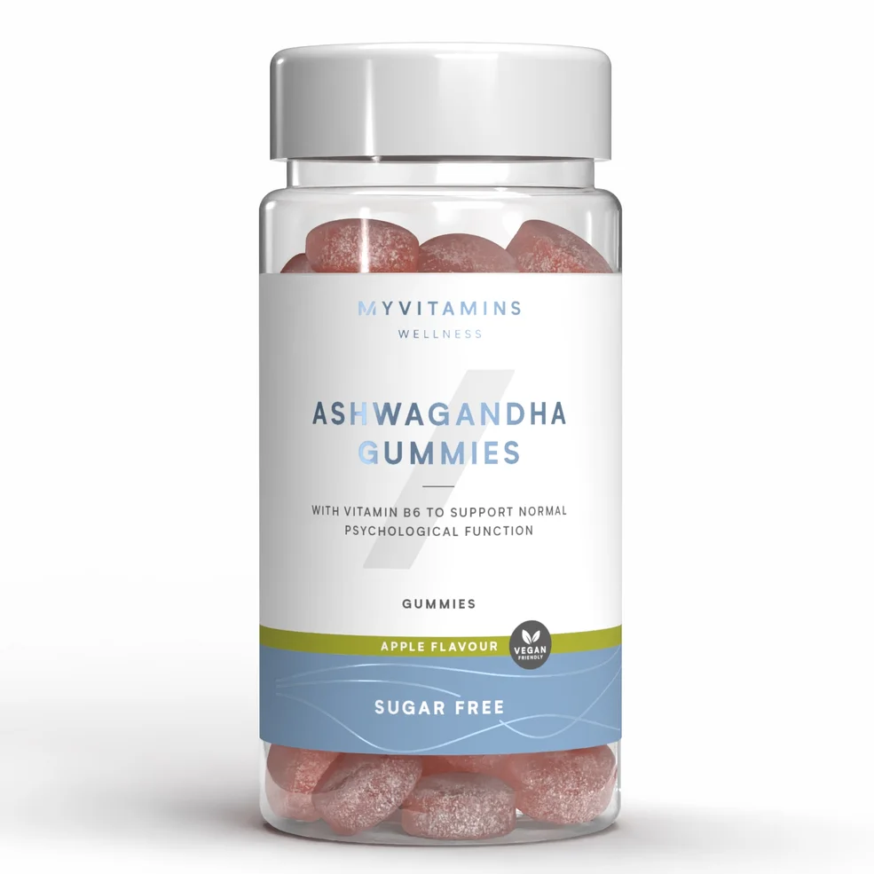 Myvitamins Sugar Free Ashwagandha, Apple, 60 Gummies Immagine 1