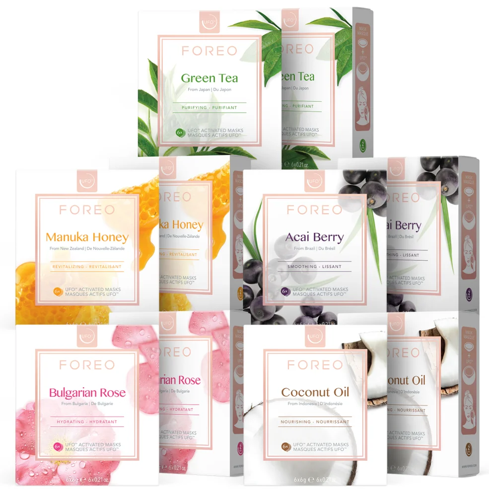 FOREO Farm To Face UFO masks Hydration Station Bundle Immagine 1