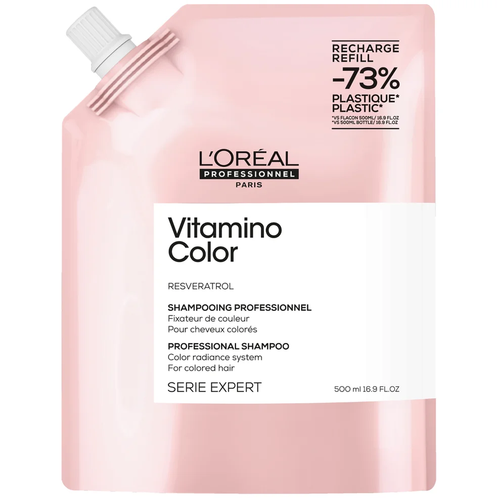 L'Oréal Professionnel Vitamino Color Shampoo Refill Pack 500ml for Coloured Hair Immagine 1