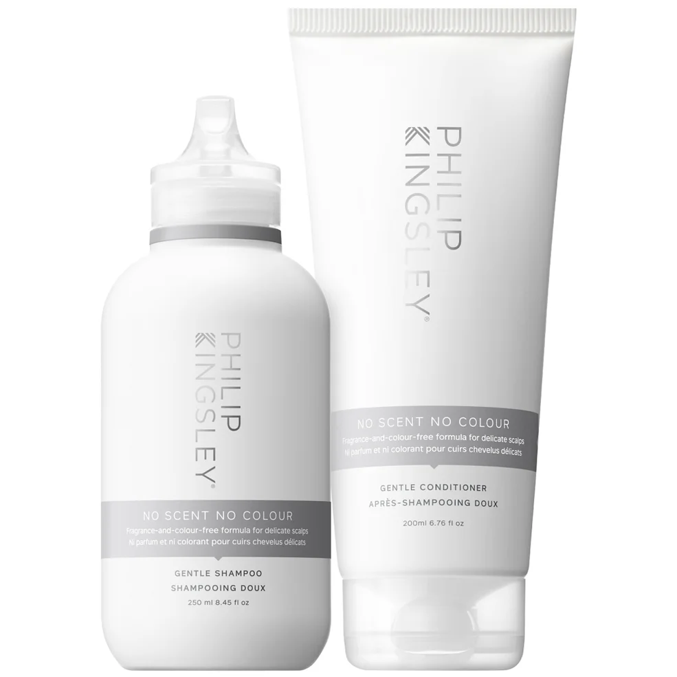 Philip Kingsley No Scent No Colour Shampoo 250ml and Conditioner 200ml Duo Immagine 1
