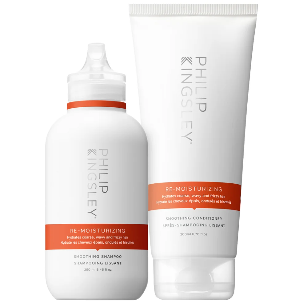 Philip Kingsley Re-Moisturizing Shampoo 250ml and Conditioner 200ml Duo Immagine 1