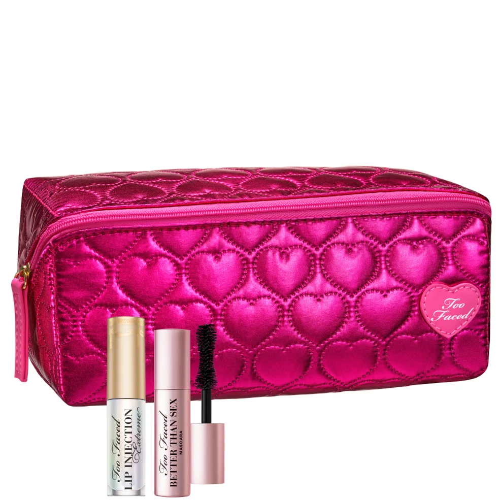 Too Faced GWP Makeup Bag and Two Minis Immagine 1