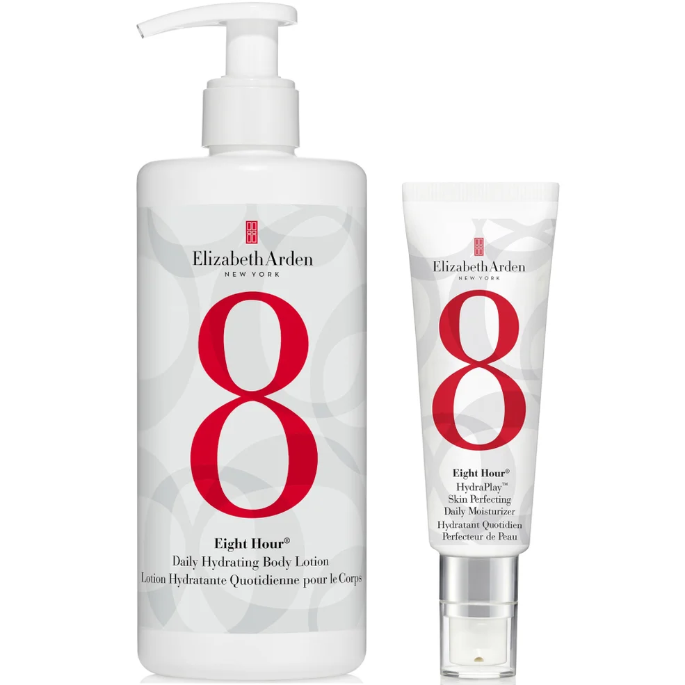 Elizabeth Arden Eight Hour HydraPlay Moisturizer 45ml and Hydrating Body Lotion 380ml Immagine 1