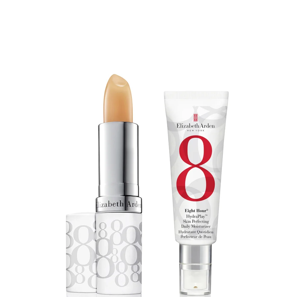 Elizabeth Arden Eight Hour HydraPlay Moisturizer 45ml and Lip Protectant Stick SPF15 Immagine 1