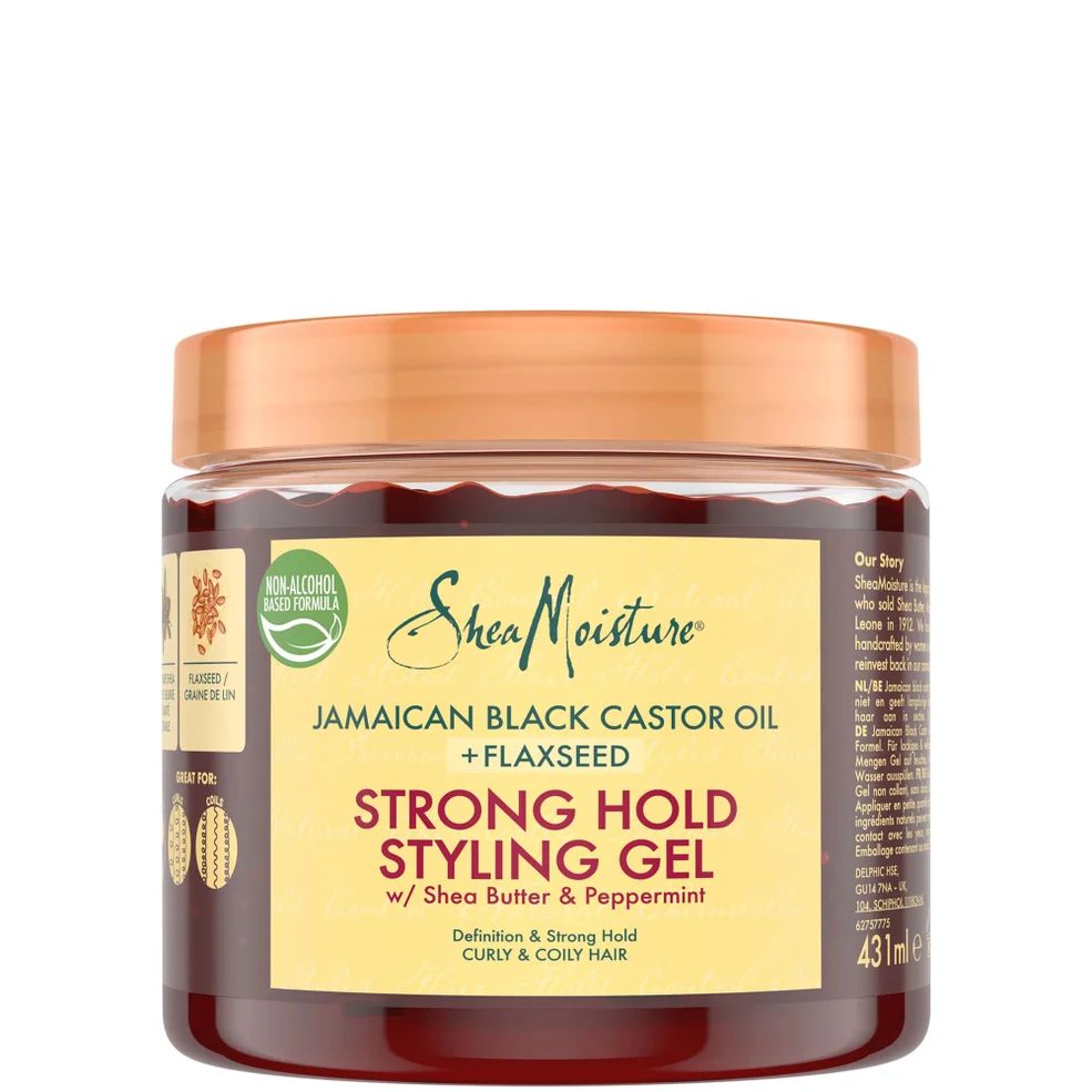 SheaMoisture Jamaican Black Castor Oil Strong Hold Styling Gel 431ml Immagine 1