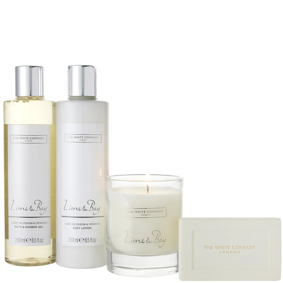 The White Company Lime & Bay Luxury Gift Set Immagine 1
