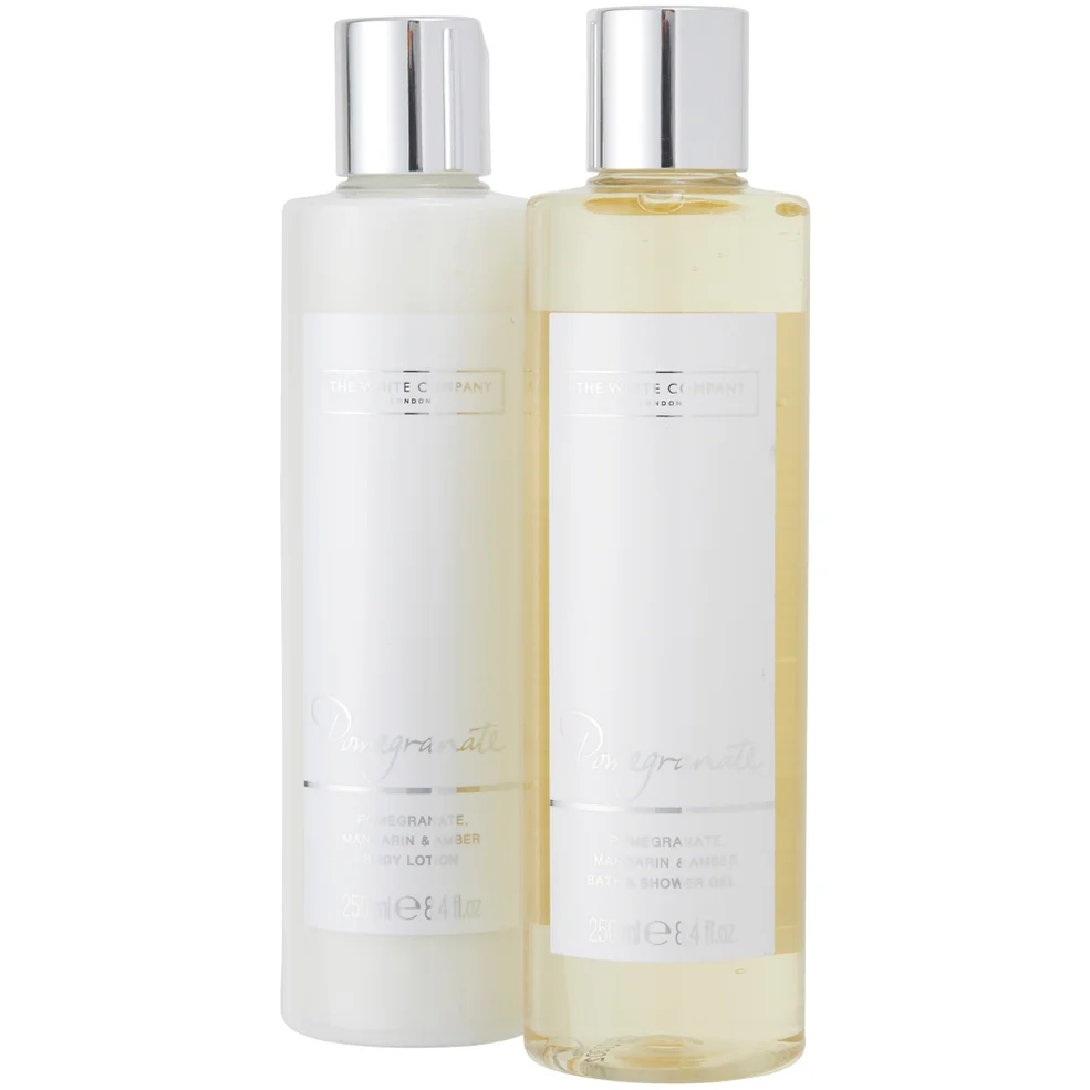 The White Company Pomegranate Bath & Body Gift Set Immagine 1