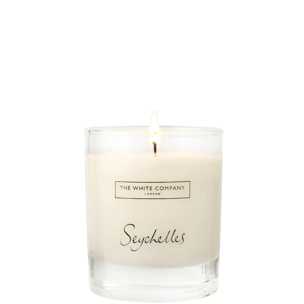 The White Company Seychelles Signature Candle 140g Immagine 1