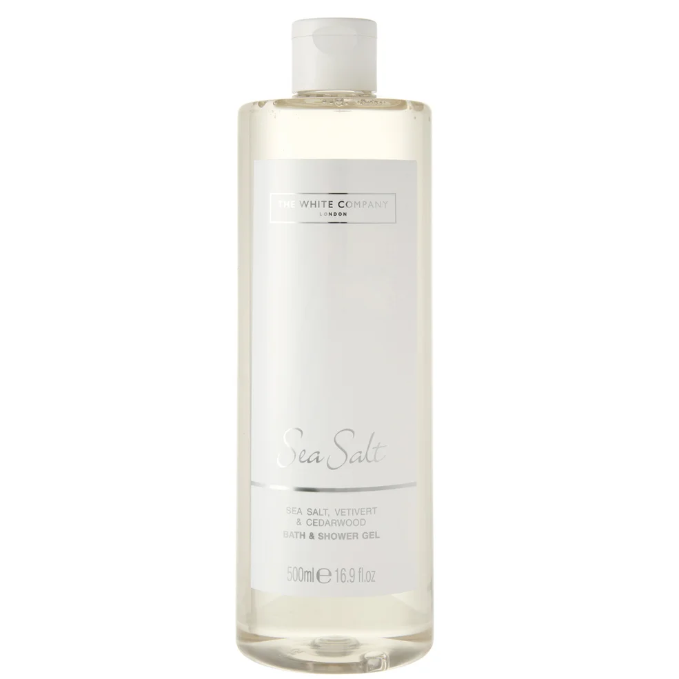 The White Company Sea Salt Bath & Shower Gel Refill 500ml Immagine 1