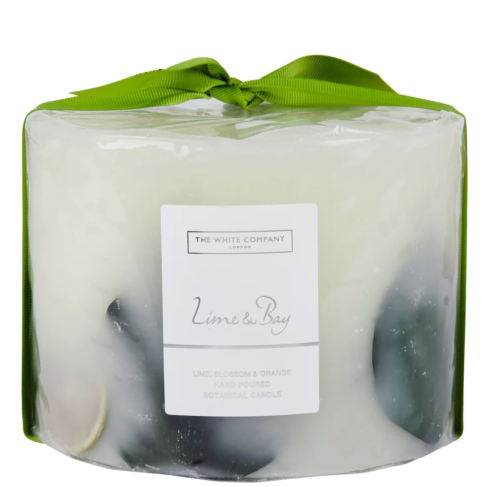 The White Company Lime & Bay Large Botanical Candle 1.6kg Immagine 1