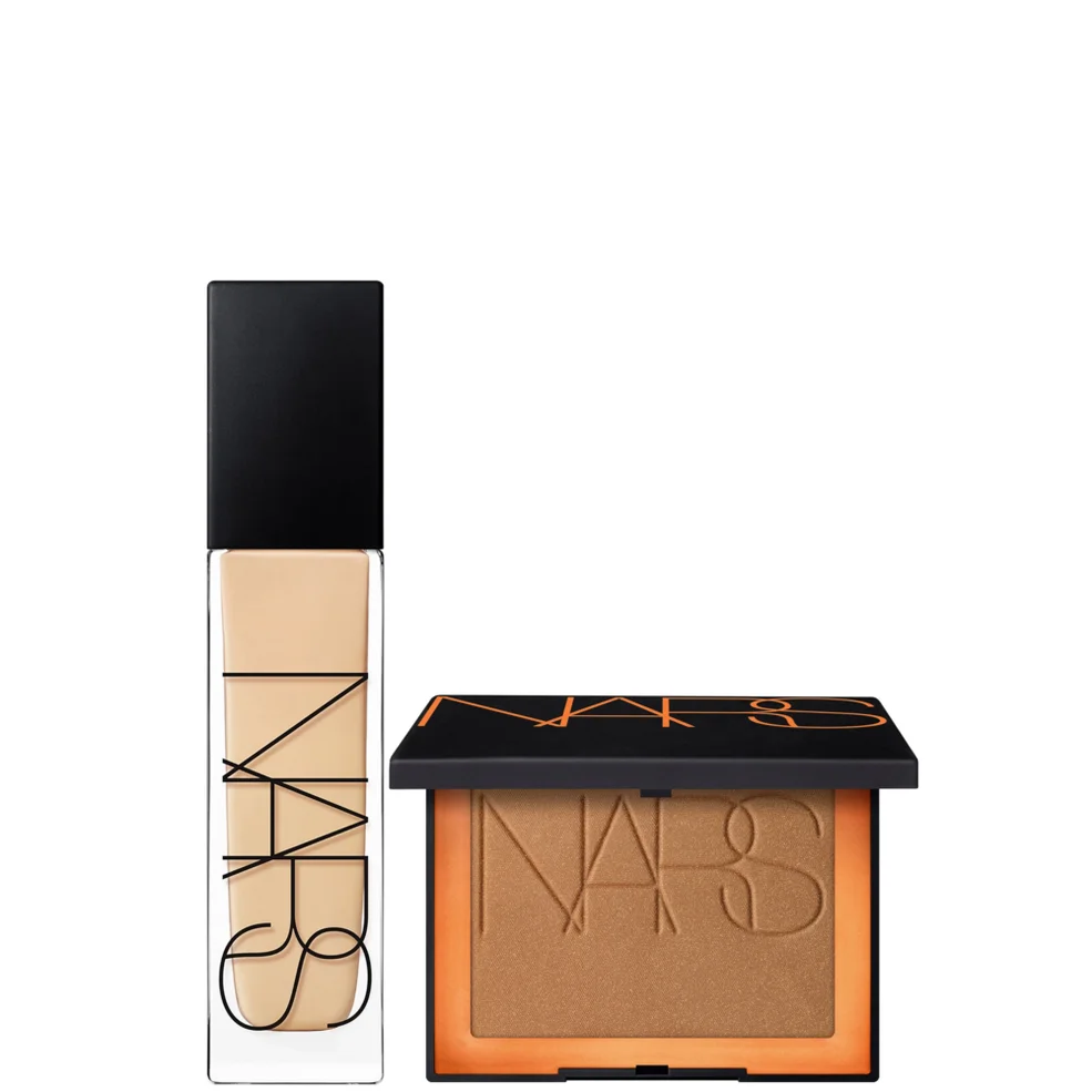 NARS Natural Longwear Foundation 30ml and NARS Laguna Bronzing Powder 2.8g (Various Shades) Immagine 1