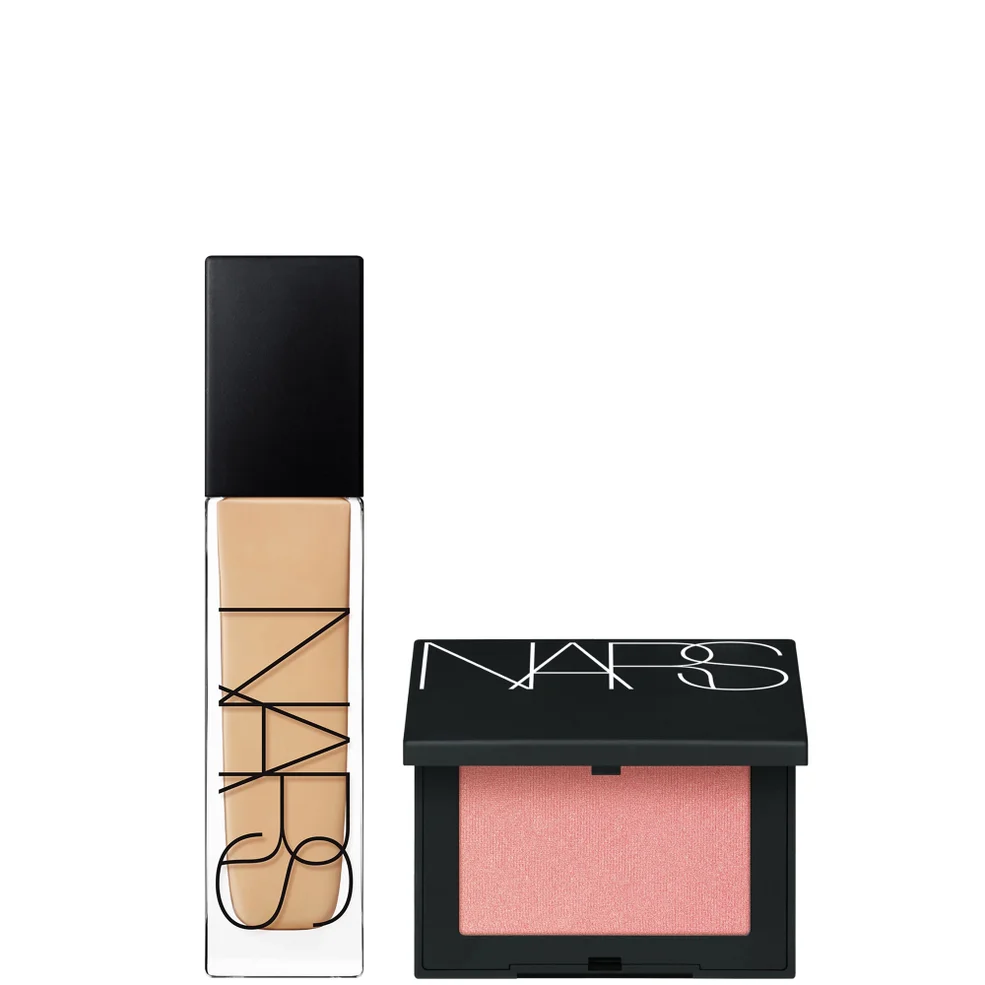 NARS Natural Longwear Foundation 30ml and NARS Blush Orgasm 4.8g Bundle (Various Shades) Immagine 1