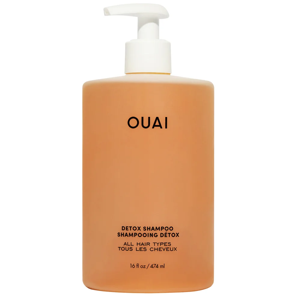 OUAI Detox Shampoo Jumbo Size with Pump 474ml Immagine 1