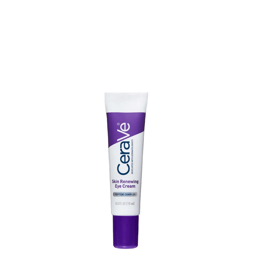 CeraVe Skin Renewing Eye Cream with Peptide Complex & Caffeine for Brighter Smoother Eyes 15ml Immagine 1