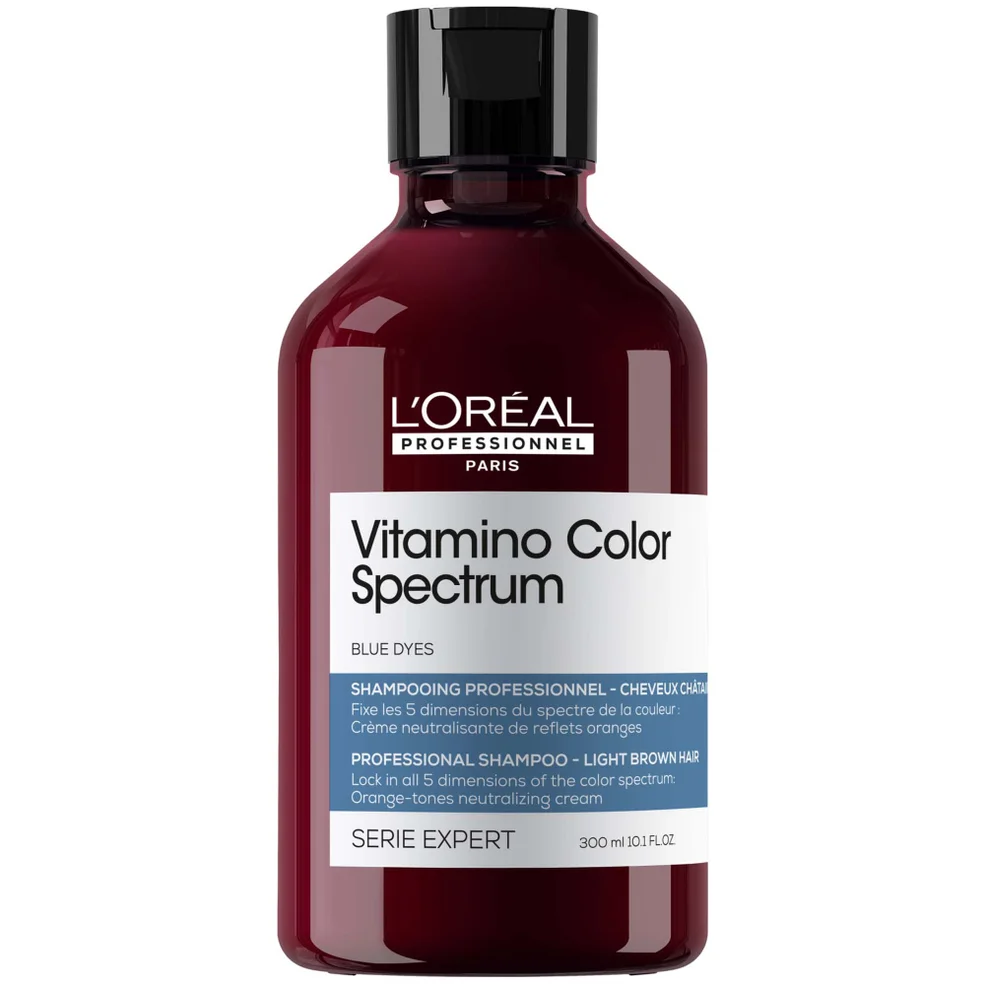 L'Oréal Professionnel Vitamino Color Spectrum Blue Tinted Shampoo For Light Brown Coloured Hair 300ml Immagine 1