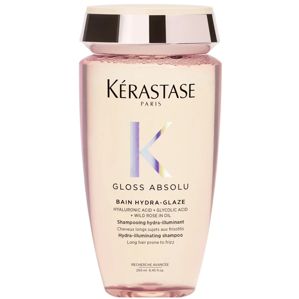 Kérastase Gloss Absolu Shampoo with Glycolic Acid, Hyaluronic Acid and Wild Rose in Oil 250ml Immagine 1