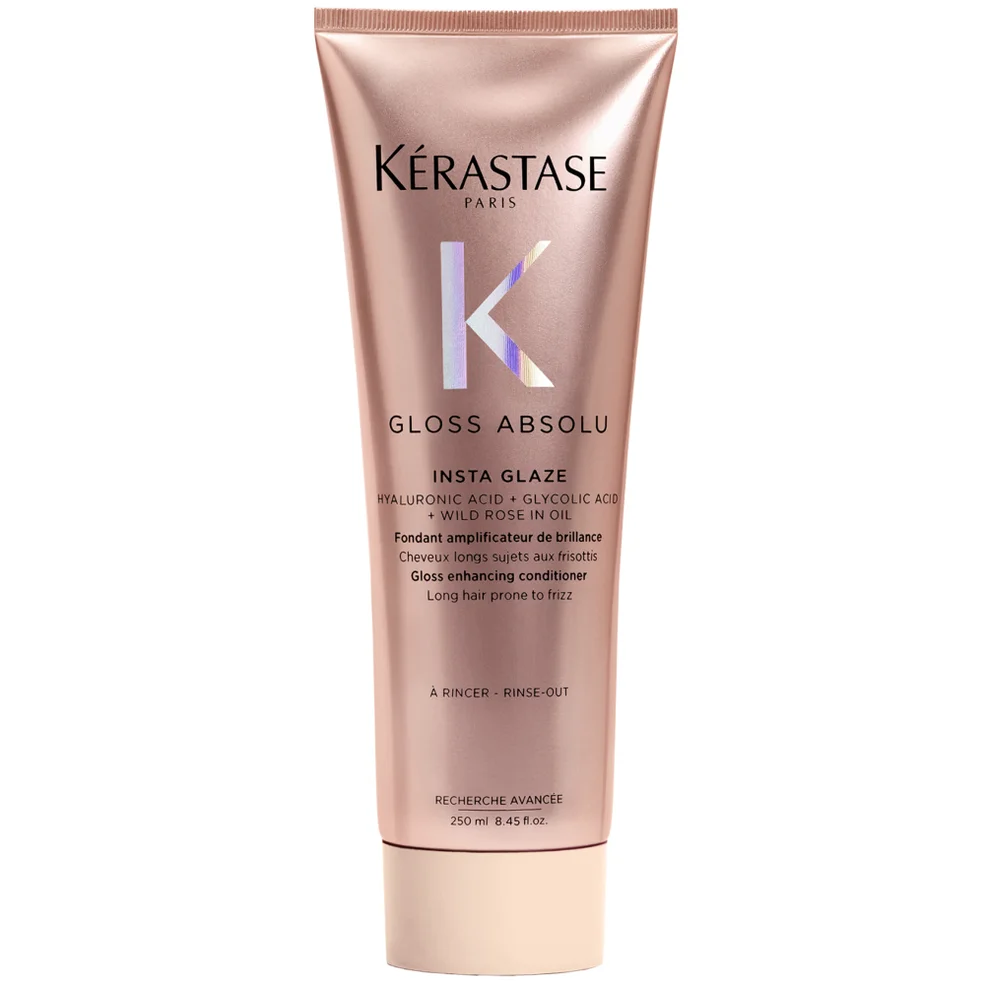 Kérastase Gloss Absolu Conditioner with Glycolic Acid, Hyaluronic Acid and Wild Rose in Oil 250ml Immagine 1