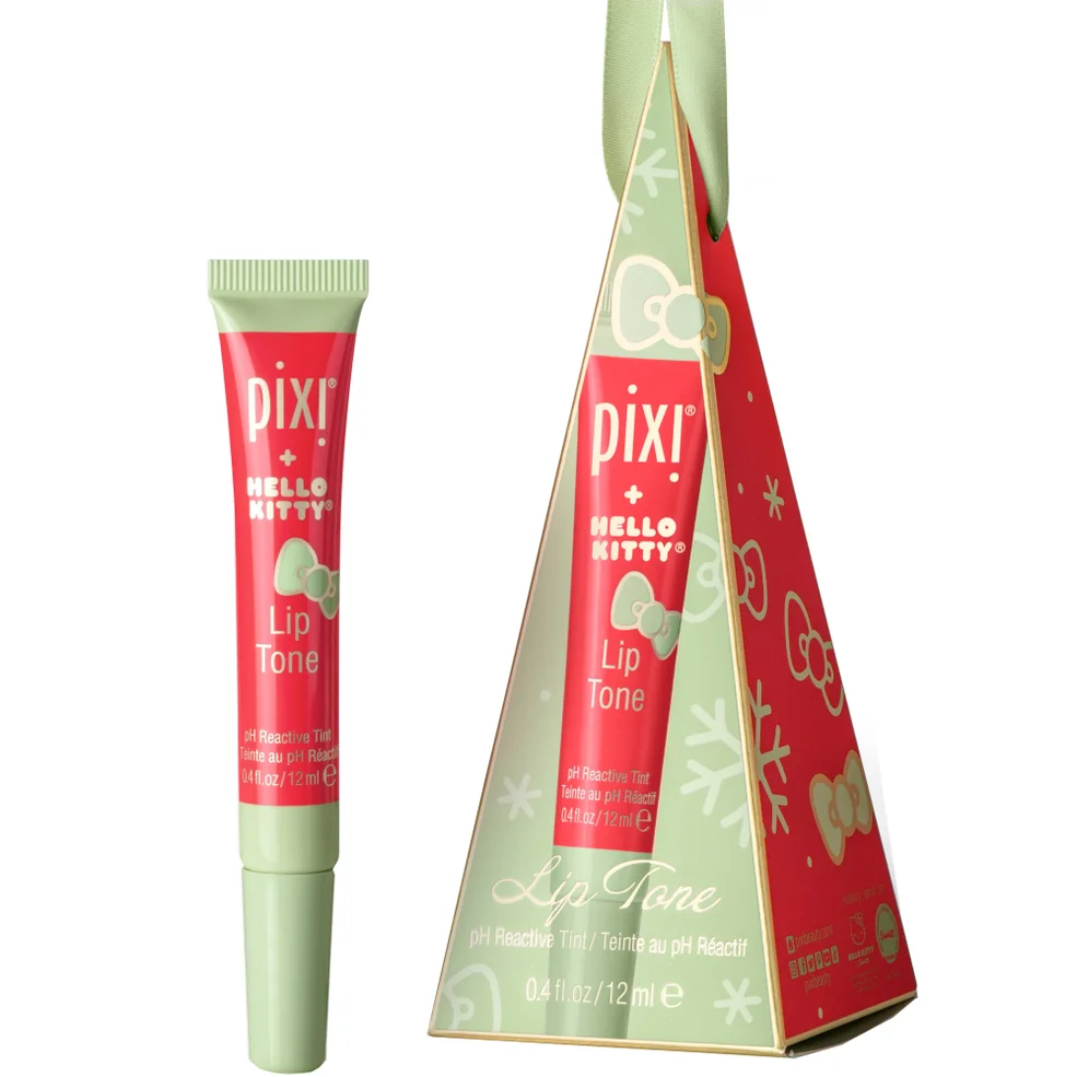 PIXI + HK Lip Tone Holiday 12ml Pyramid Ornament - Coral Delight Immagine 1
