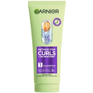 Garnier Method For Curls Shampoo, up to 72H moisture and definition 200ml - undefined undefined