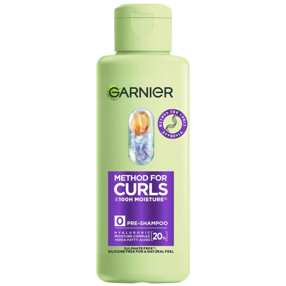 Garnier Method For Curls Pre-Shampoo, up to 100H moisture and definition 200ml Immagine 1