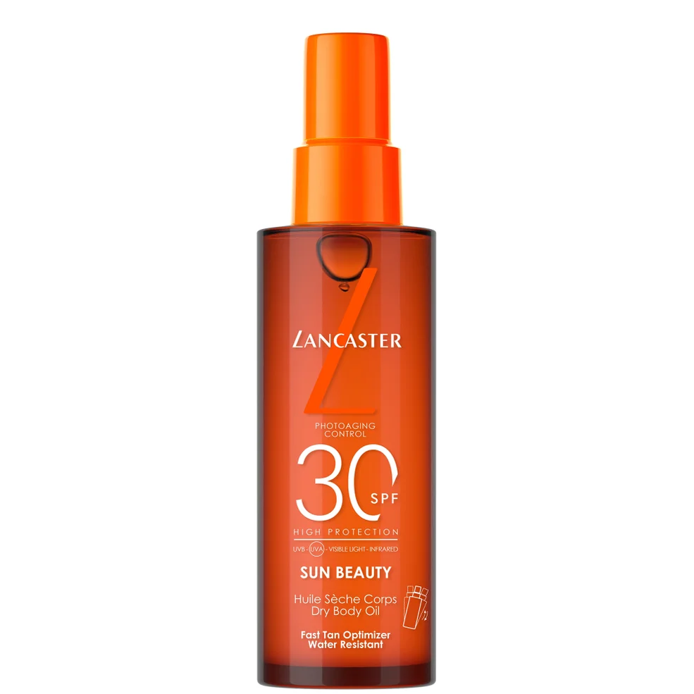 Lancaster Sun Beauty Satin Dry Oil Fast Tan Optimizer for Body SPF30 150ml Immagine 1