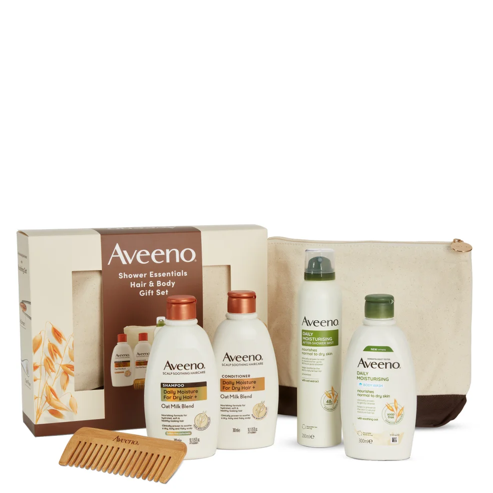 Aveeno Shower Essentials Hair & Body Gift Set Immagine 1