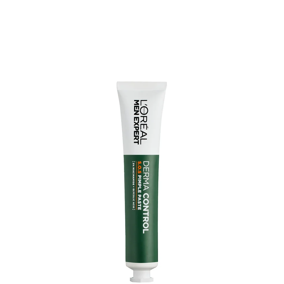 L'Oréal Men Expert Derma Control S.O.S Pimple Paste with 5% Niacinamide + Glycolic Acid 45ml Immagine 1