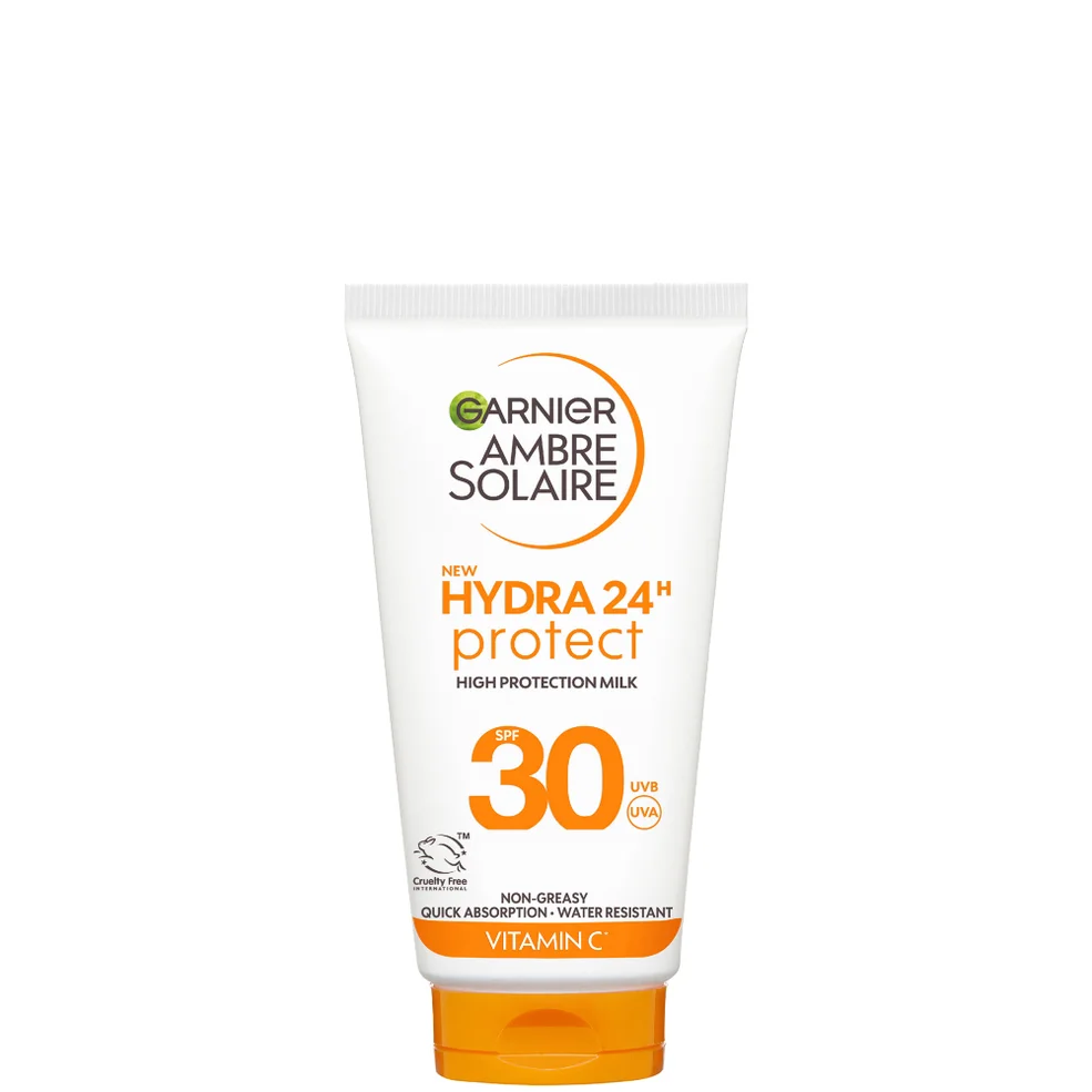 Garnier Ambre Solaire SPF 30 Hydra 24 Hour Protect High Protection UVB & UVA Hydrating Sun Cream Lotion, 50ml Immagine 1