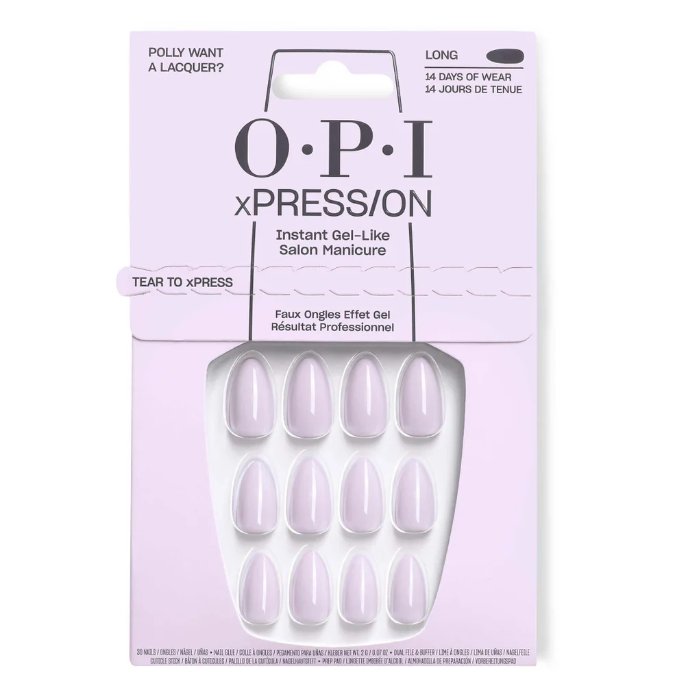 OPI'm Dreaming xPRESS/ON Artificial Nails - Polly Want a Lacquer? Immagine 1