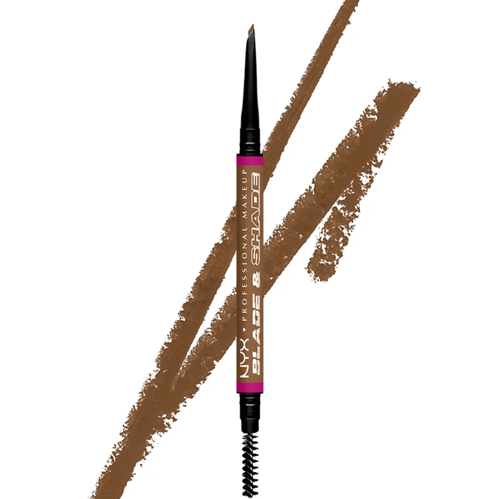 NYX Professional Make Blade & Shade, Nano Brow Mechanical Pencil (Various Shades) Immagine 1