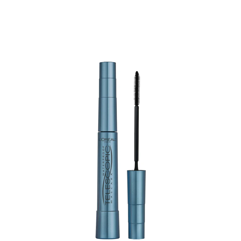 L'Oréal Paris Telescopic Lengthening Waterproof Mascara, Black Immagine 1