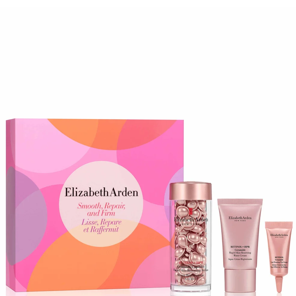 Elizabeth Arden RETINOL + HPR CERAMIDE Smooth, Repair & Firm 60 Capsules Gift Set Immagine 1