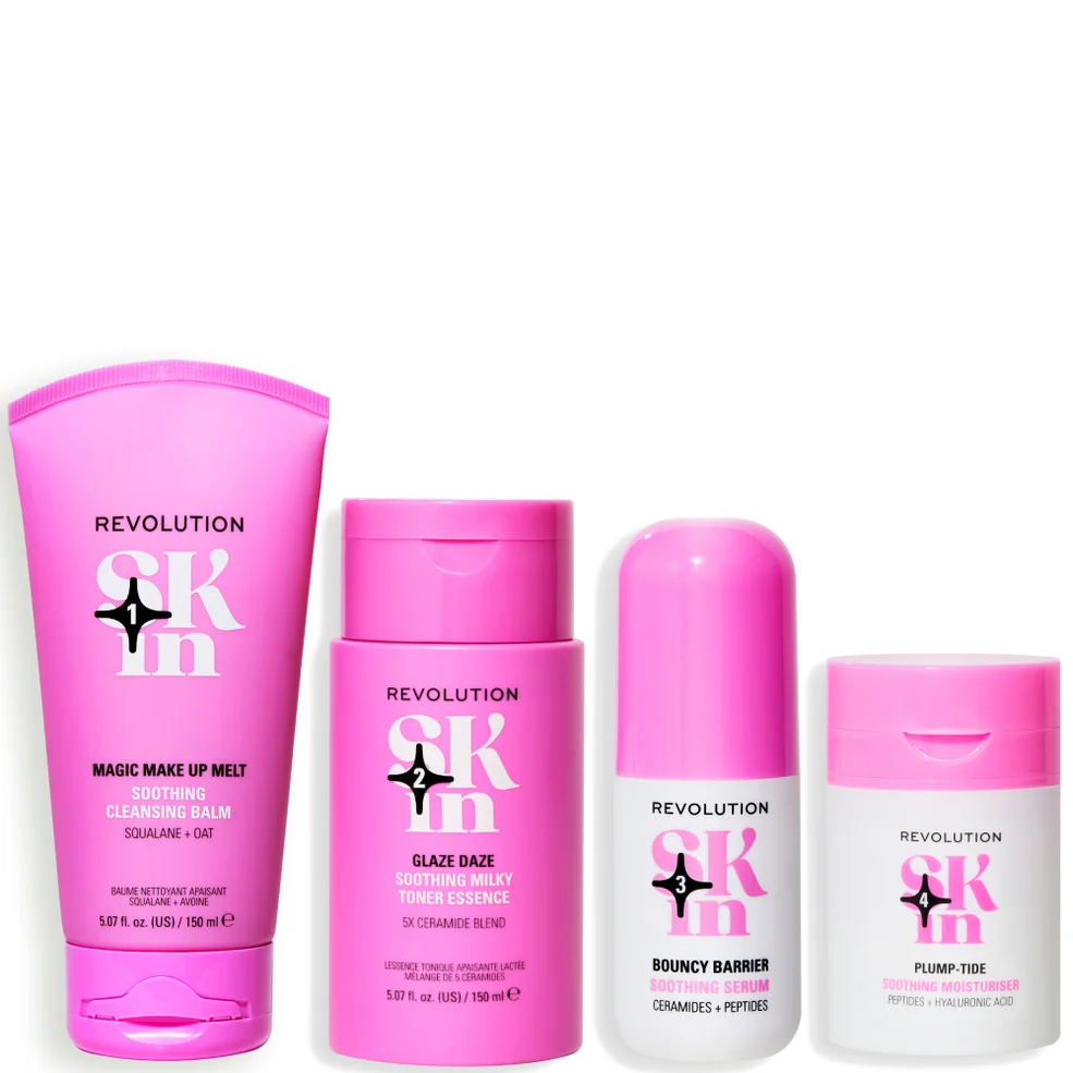 Revolution Skincare Go Gentle 4 Step Bundle Immagine 1