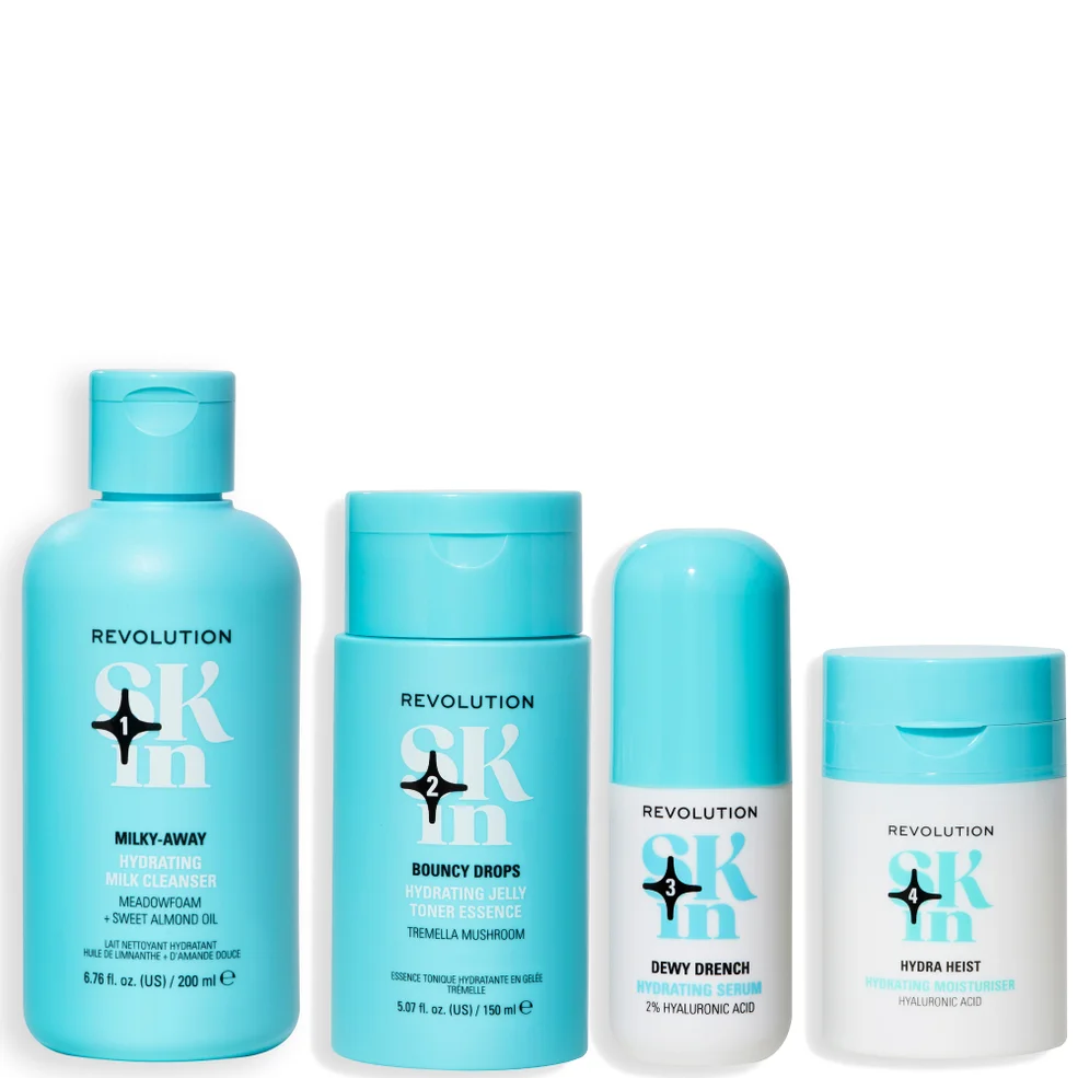 Revolution Skincare Happy Hydrate 4 Step Bundle Immagine 1